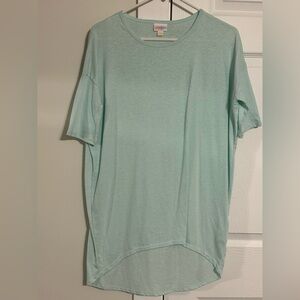 Lularoe Irma. Soft aqua. Xxs. Nwot